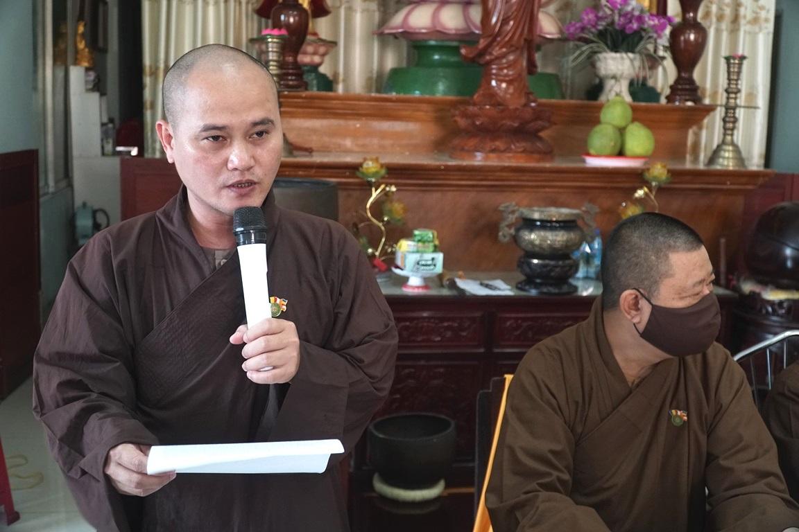 Đại đức Thích Huệ Thông, Phó ban kiêm Chánh Thư ký trình kế hoạch Đại lẽ Phật đản và An cư