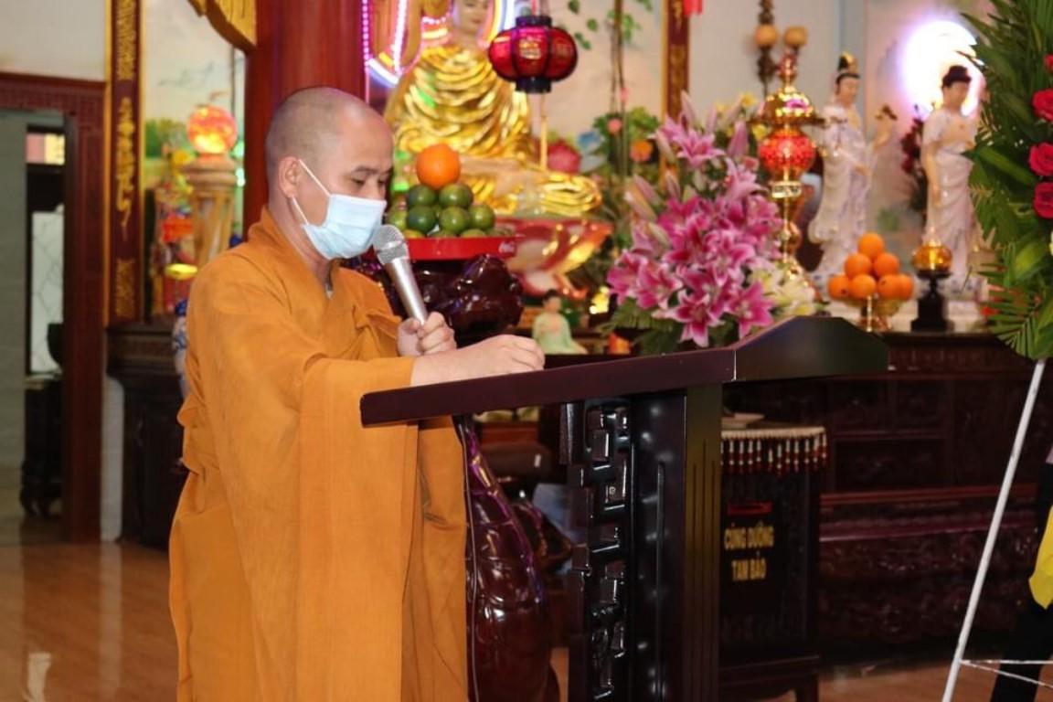 Đại đức Thích Huệ Thông, Phó ban kiêm Chánh Thư ký điều hành chương trình lễ Đại đức Thích Huệ Thông, Phó ban kiêm Chánh Thư ký điều hành chương trình lễ