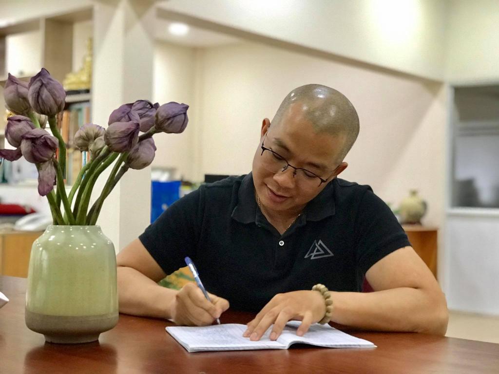 Tôi theo Phật ảnh 1 Ảnh tác giả