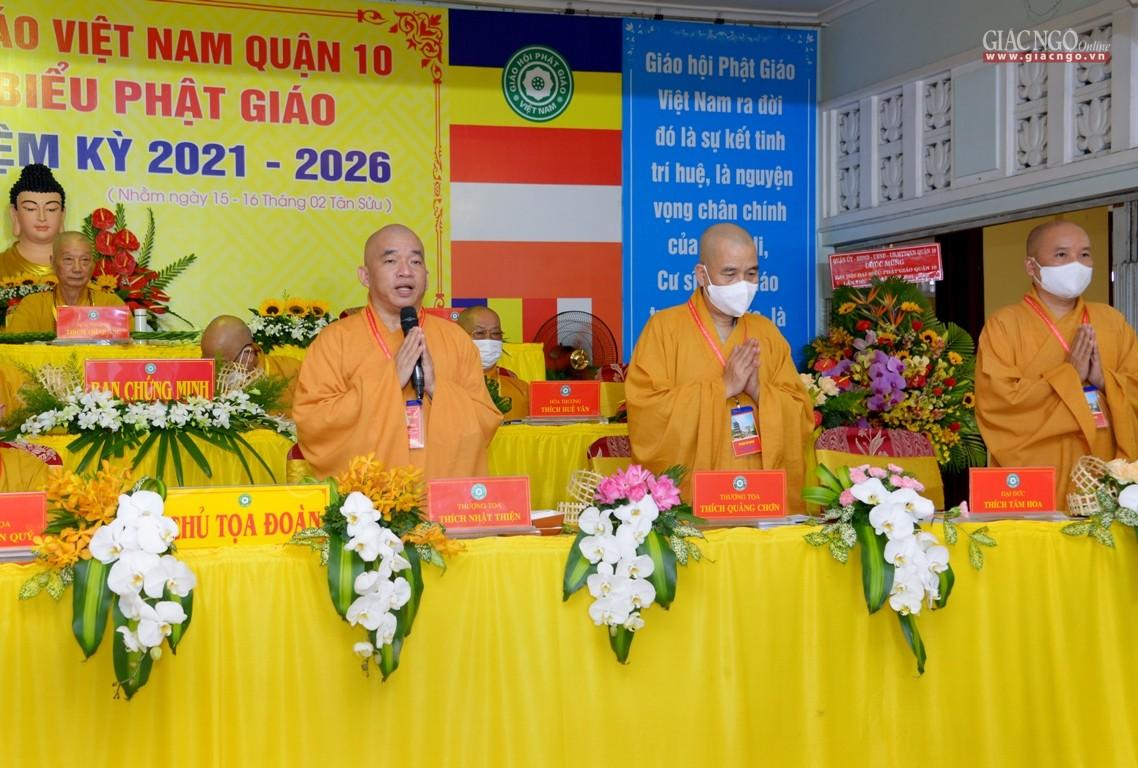 Thượng tọa Thích Nhật Thiện tuyên bố mãn nhiệm Thượng tọa Thích Nhật Thiện tuyên bố mãn nhiệm