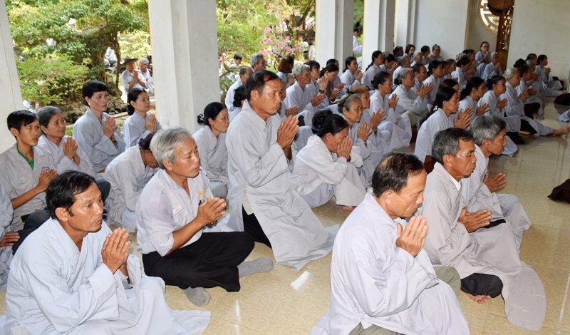 Hình ảnh vị Thầy lãnh đạo tâm linh lân mẫn, tận tụy vẫn được nhiều người nhớ và nhắc lại - Ảnh: Duy Sang