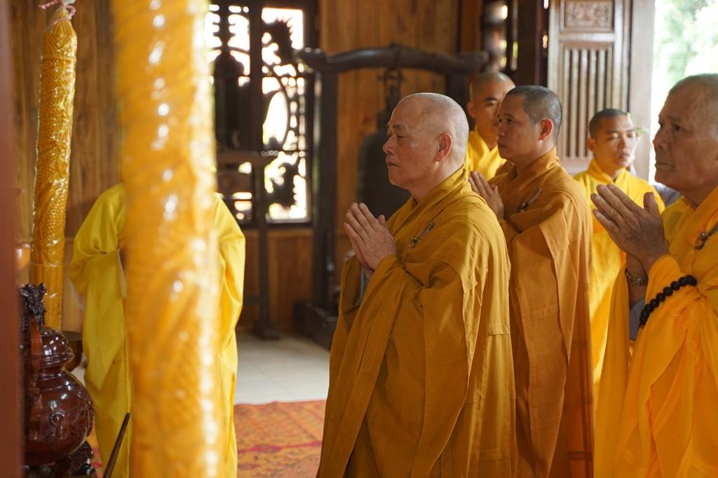 Hòa thượng Thích Giác Đạo, trụ trì tổ đình Kim Tiên - Ảnh: A.Q