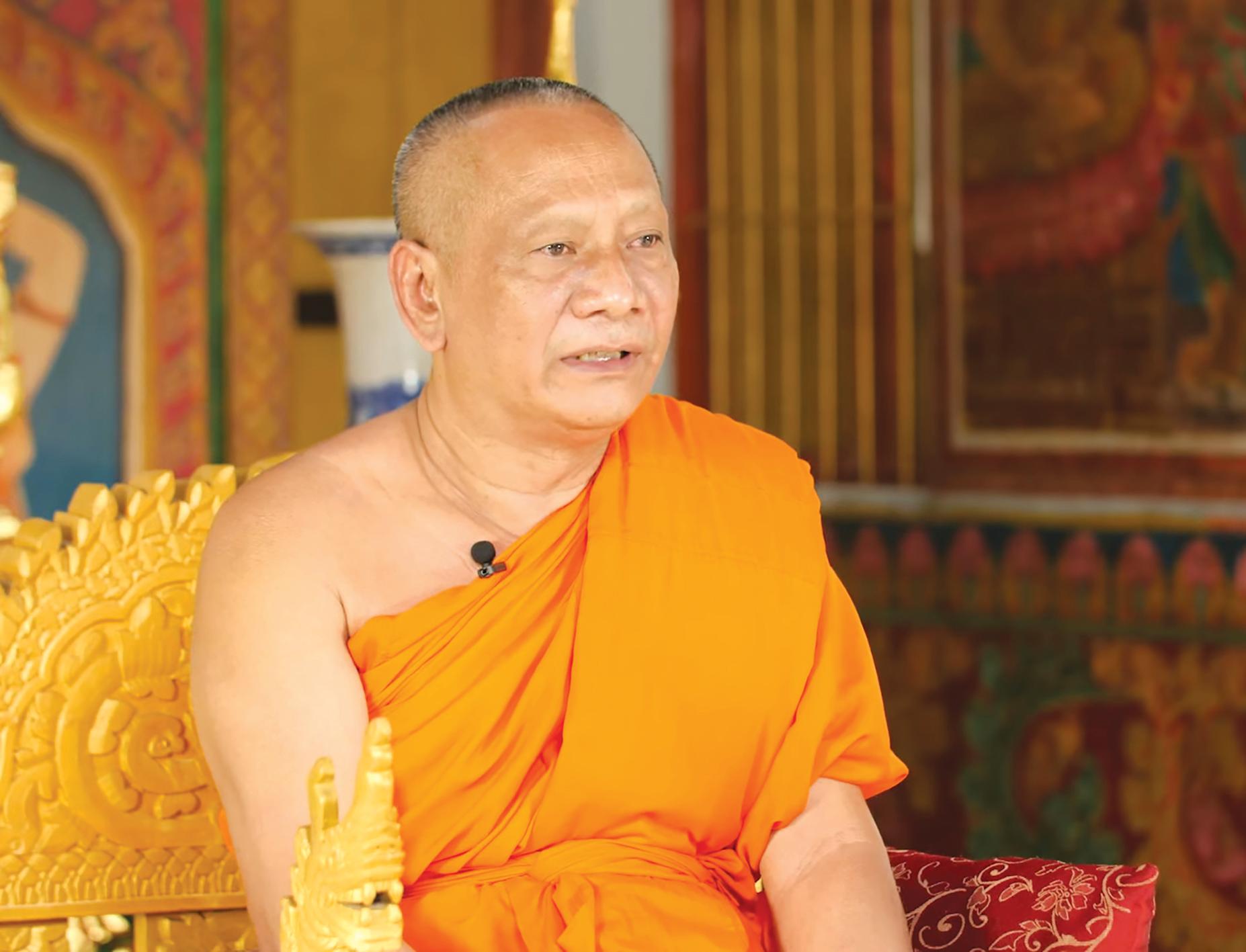 Hòa thượng Danh Lung - Ảnh: Tâm Nghiêm/BGN