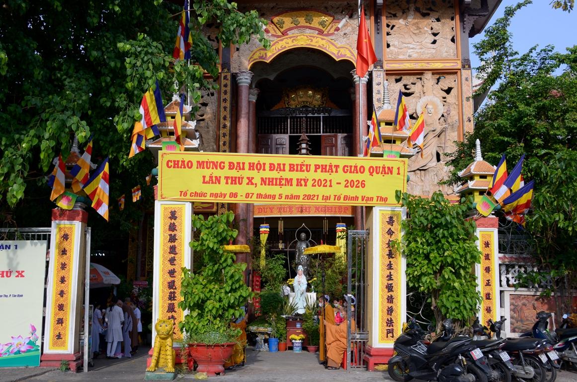 Tổ đình Vạn Thọ trong ngày đại hội