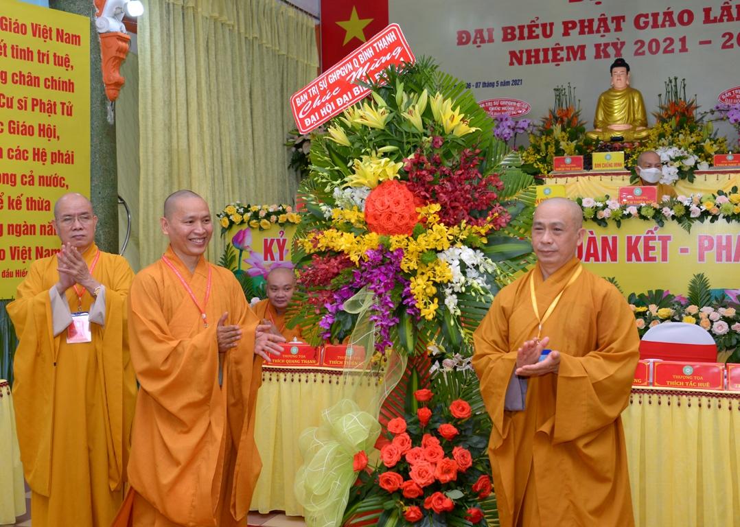 Ban Trị sự GHPGVN quận Bình Thạnh chúc mừng