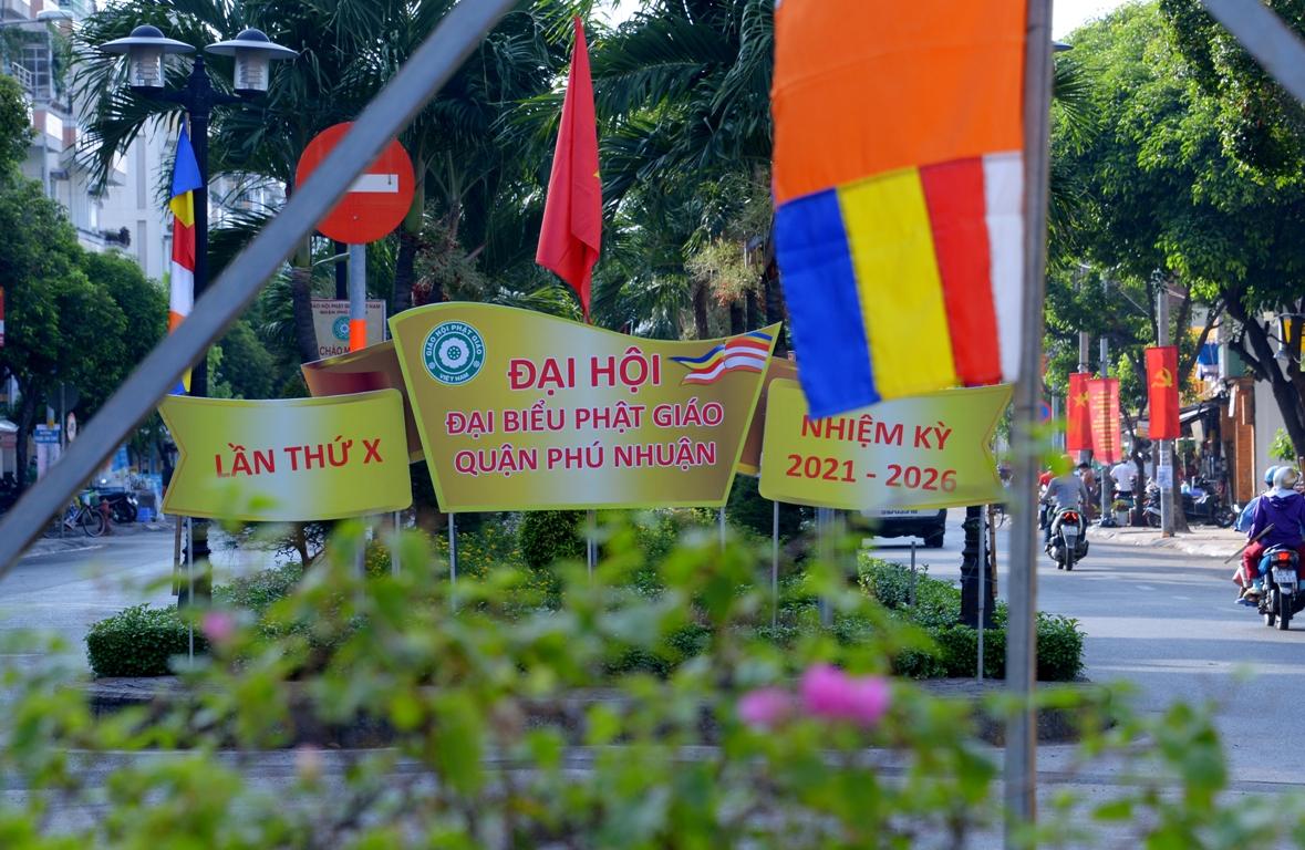 Trang trí chào mừng đại hội