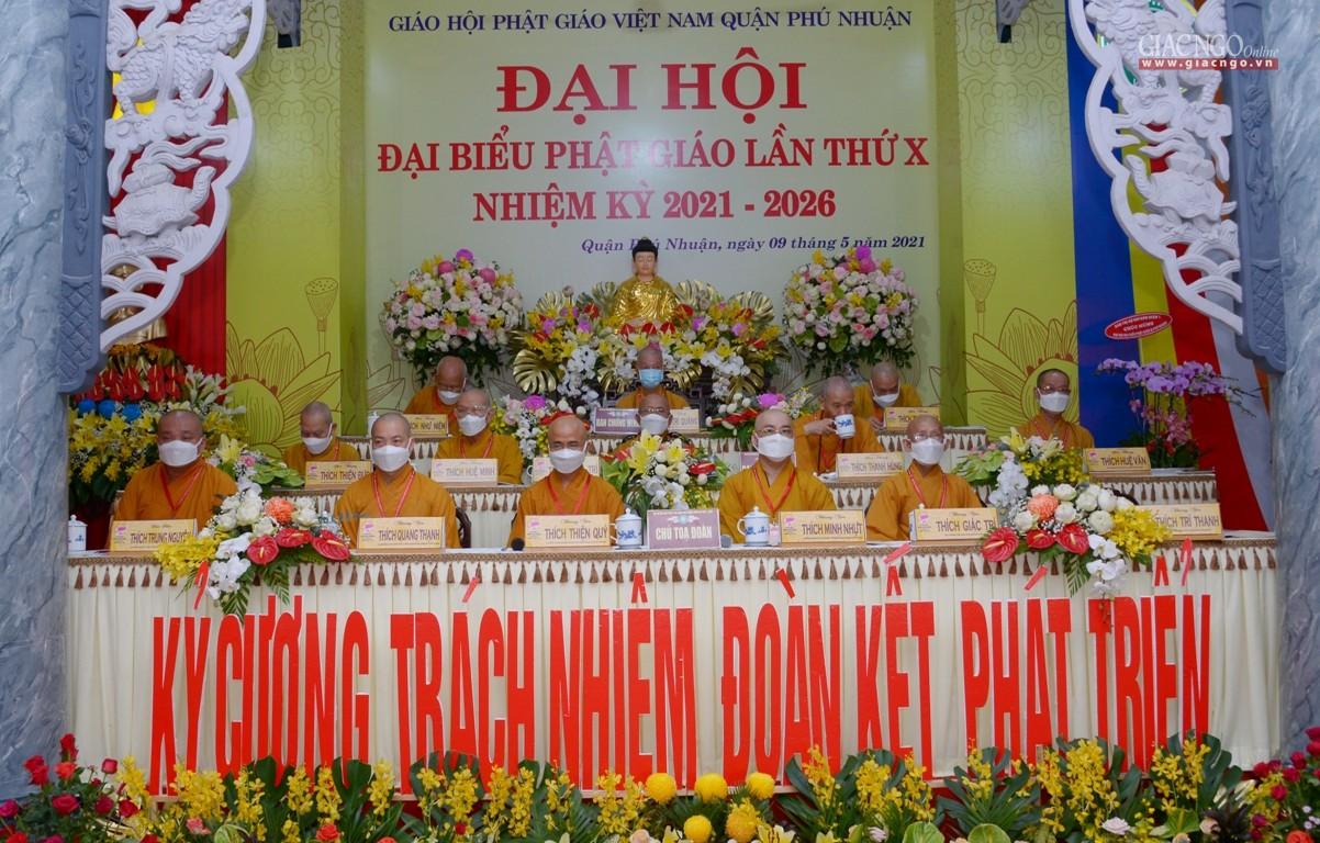 Ban chứng minh, Chủ tọa đại hội