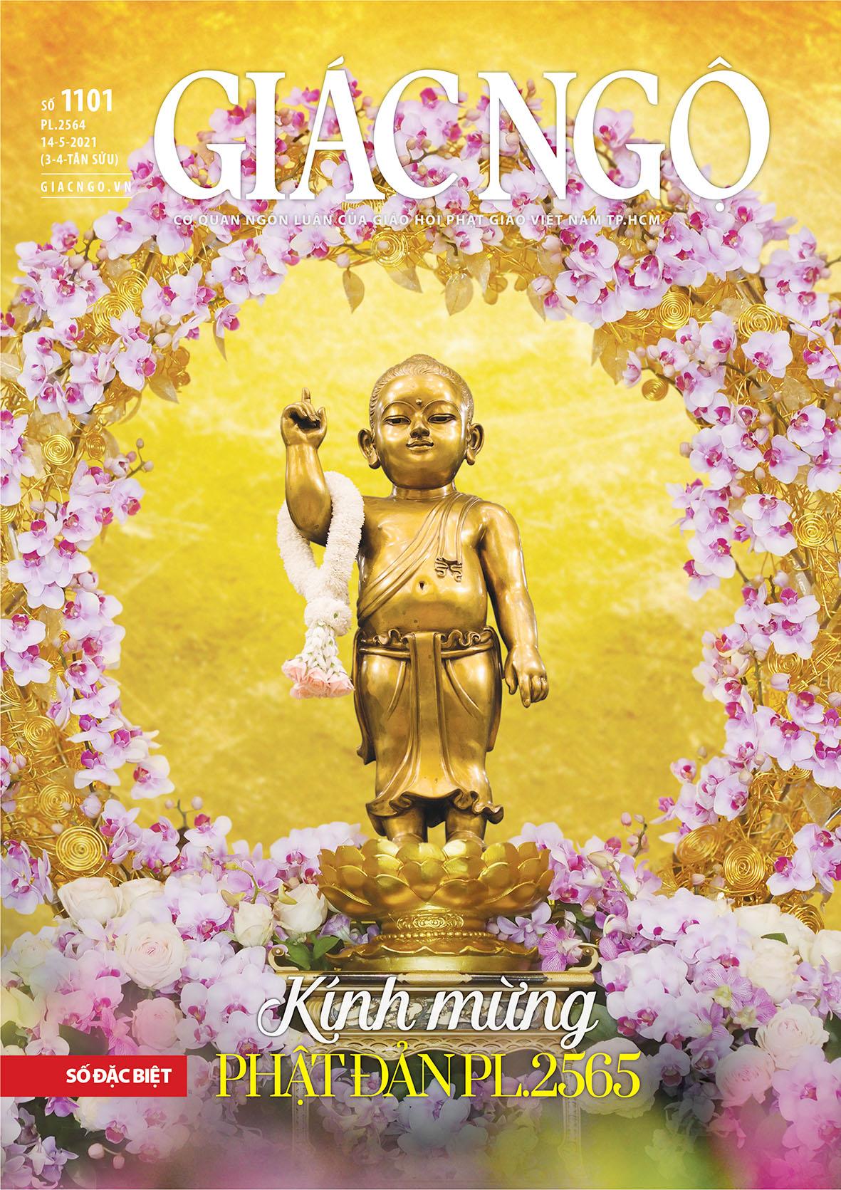 Bìa Giác Ngộ số đặc biệt - Mỹ thuật: Tống Viết Diễn Bìa Giác Ngộ số đặc biệt - Mỹ thuật: Tống Viết Diễn