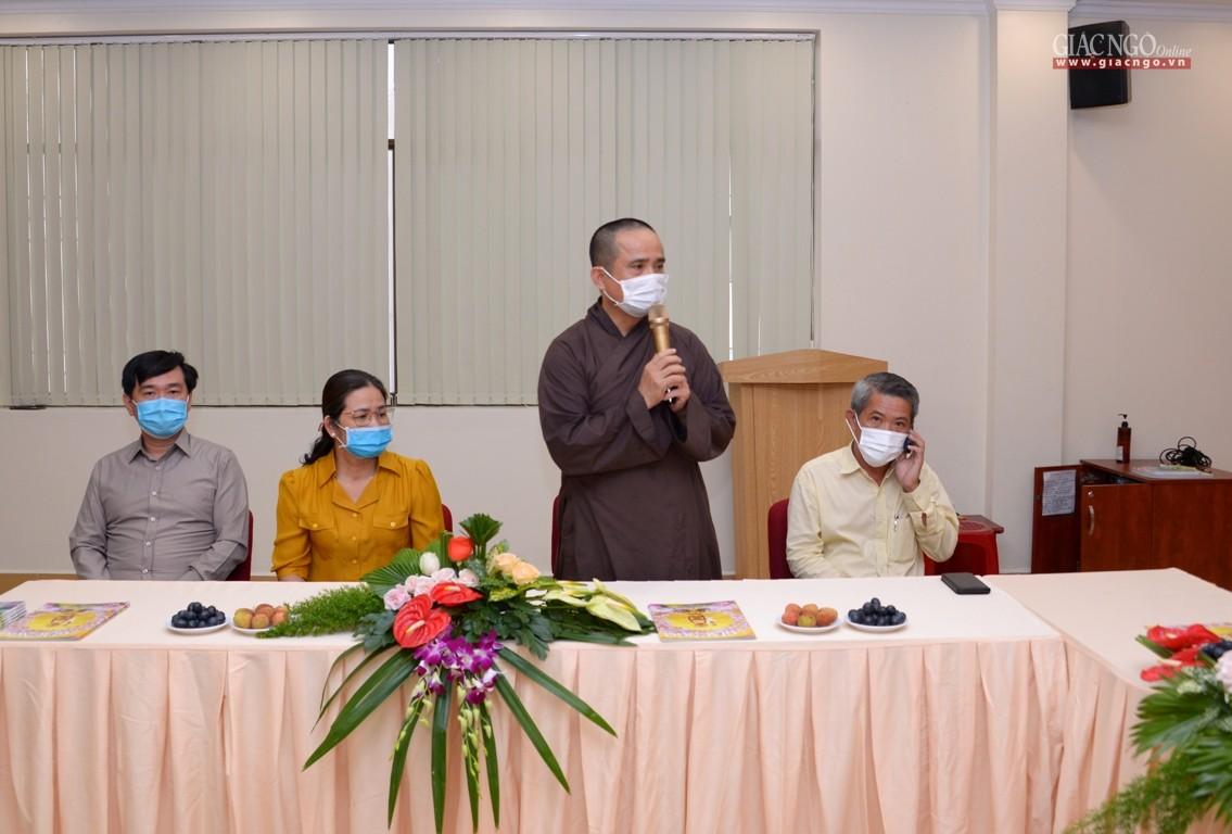 Thượng tọa Thích Tâm Hải phát biểu chào mừng Thượng tọa Thích Tâm Hải phát biểu chào mừng