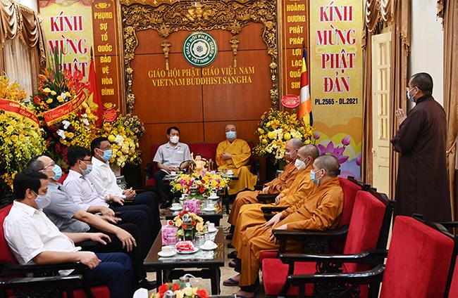 Quang cảnh buổi thăm, chúc mừng của Bộ Công an Quang cảnh buổi thăm, chúc mừng của Bộ Công an