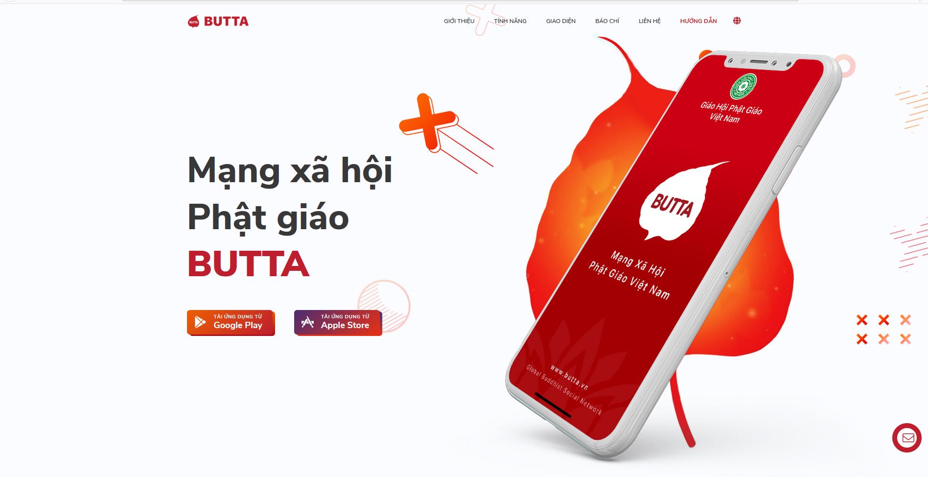 Mạng xã hội Butta của Trung ương GHPGVN ra mắt trước sự chứng kiến của Phật giáo quốc tế nhân dịp Đại lễ Vesak Liên Hợp Quốc 2018 tổ chức tại Việt Nam Mạng xã hội Butta của Trung ương GHPGVN ra mắt trước sự chứng kiến của Phật giáo quốc tế nhân dịp Đại lễ Vesak Liên Hợp Quốc 2018 tổ chức tại Việt Nam