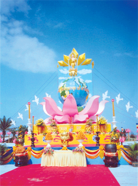 Lễ đài Phật đản Phật giáo TP  Đà Nẳng