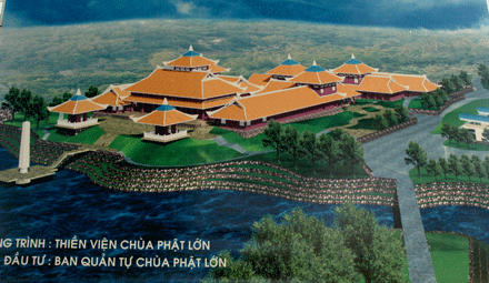 Những tấm lòng đến với chùa Phật Lớn