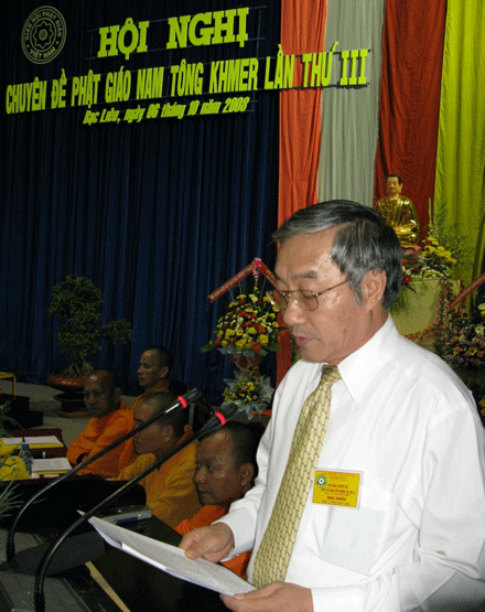 Phật giáo Nam tông Khmer đóng góp tích cực vào tinh thần hộ quốc an dân.