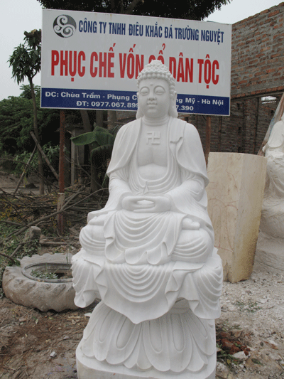 Có một làng nghề điêu khắc đá ở Thủ đô ảnh 2 Có một làng nghề điêu khắc đá ở Thủ đô ảnh 2