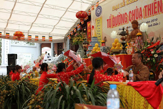 Hà Nội: Chùa Thiên Tuế tổ chức lễ khánh thành Tổ đường ảnh 8