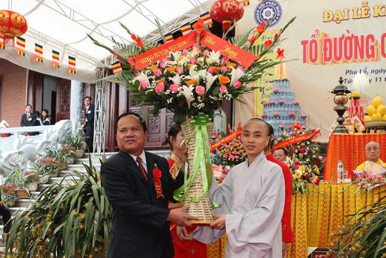 Hà Nội: Chùa Thiên Tuế tổ chức lễ khánh thành Tổ đường ảnh 12