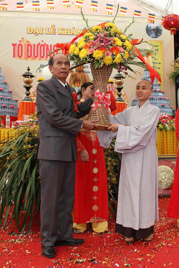 Hà Nội: Chùa Thiên Tuế tổ chức lễ khánh thành Tổ đường ảnh 14