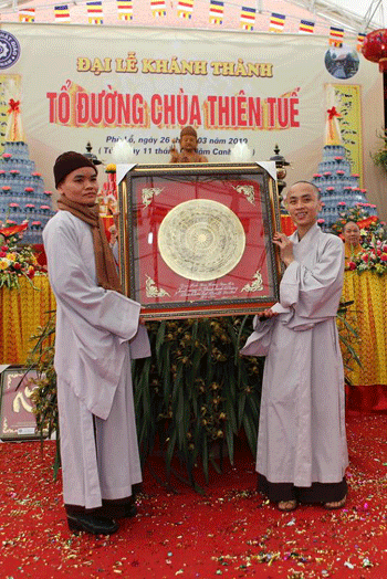 Hà Nội: Chùa Thiên Tuế tổ chức lễ khánh thành Tổ đường ảnh 15