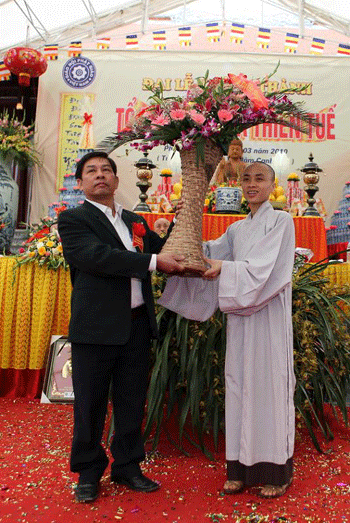 Hà Nội: Chùa Thiên Tuế tổ chức lễ khánh thành Tổ đường ảnh 16