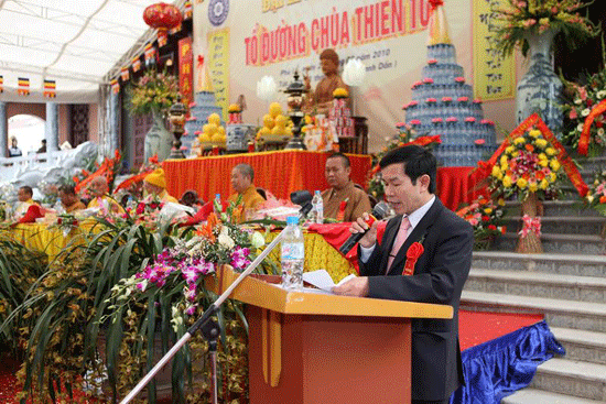 Hà Nội: Chùa Thiên Tuế tổ chức lễ khánh thành Tổ đường ảnh 18