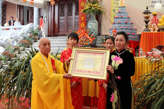 Hà Nội: Chùa Thiên Tuế tổ chức lễ khánh thành Tổ đường ảnh 20