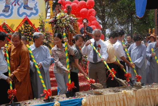 Quảng Ninh: Lễ động thổ khởi công xây dựng chùa Ba Vàng ảnh 17