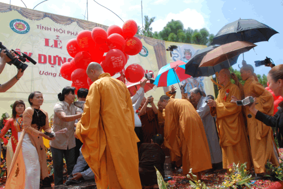 Quảng Ninh: Lễ động thổ khởi công xây dựng chùa Ba Vàng ảnh 18