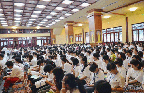 Trung Quốc: Trại hè Văn hóa Tịnh Độ tại chùa Đông Lâm ảnh 9 traihe-9.gif