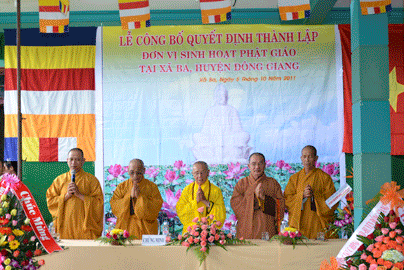 Quảng Nam: Thành lập đơn vị sinh hoạt Phật giáo trực thuộc Tỉnh hội ảnh 2 donggiang-2.gif