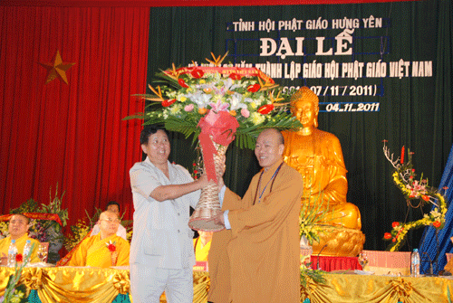 Hưng Yên: Trọng thể kỷ niêm 30 năm thành lập GHPGVN ảnh 6 Hưng Yên: Trọng thể kỷ niêm 30 năm thành lập GHPGVN ảnh 6