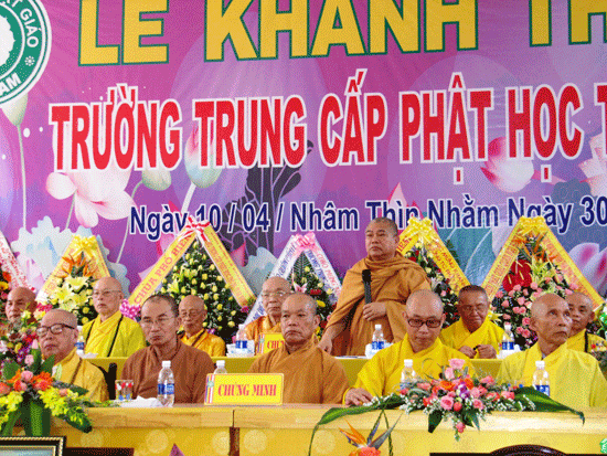 TP.Đà Nẵng: Khánh thành Trường Trung cấp Phật học ảnh 4 khanhthanh-4.gif