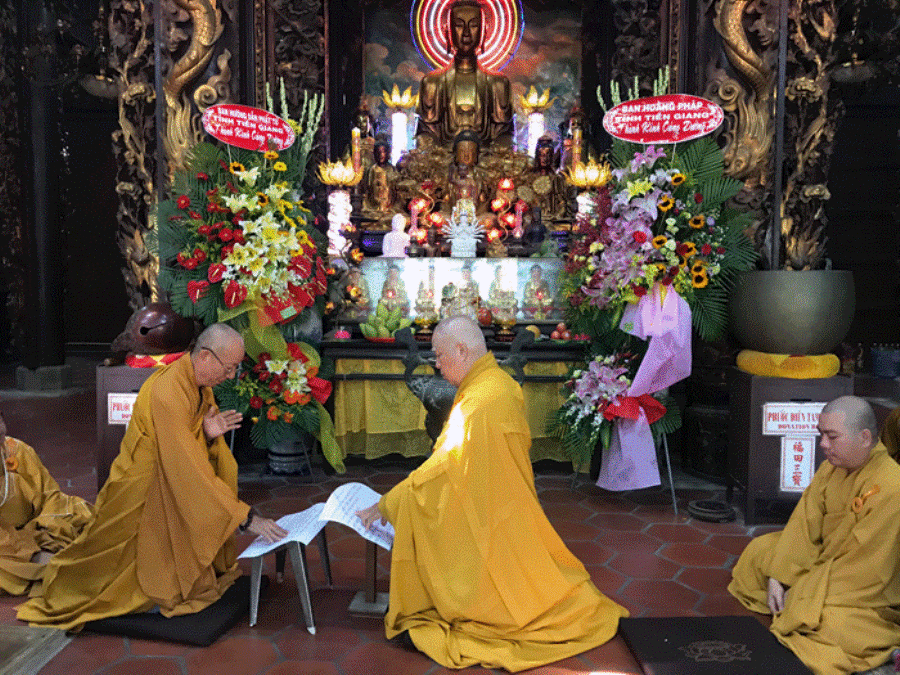 Tiền Giang: Tổng khai giảng 4 trường hạ Tăng Ni ảnh 4 v19_10.gif