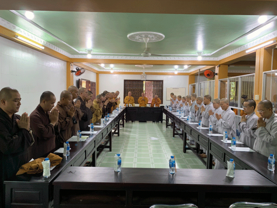 Tiền Giang: Ban Giáo dục Phật giáo tỉnh họp thường kỳ ảnh 1 v1_10.gif