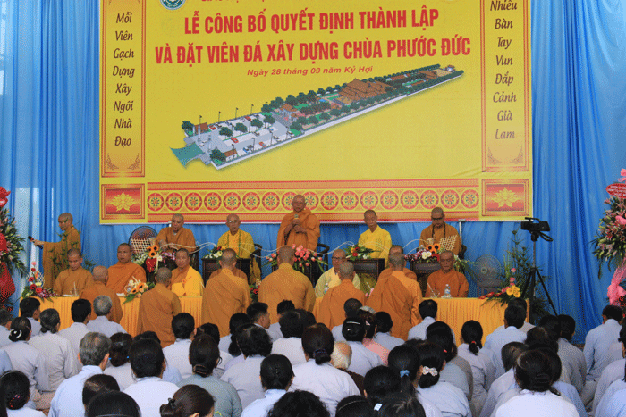 Tiền Giang: Công bố thành lập chùa Phước Đức ảnh 1 v24_2.gif