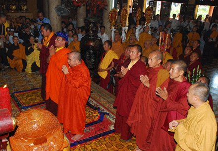 Đức Pháp vương Gyalwang Drukpa thăm Phật giáo TP.Hồ Chí Minh