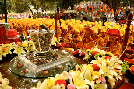 Chùm ảnh Lễ hội Kagyu Monlam Chenmo tại Bodh Gaya
