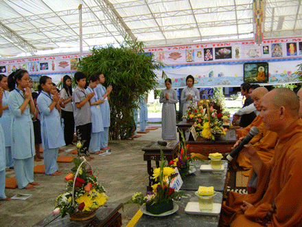 Đà Nẵng: Chùa Quán Thế Âm tổ chức khóa tu mùa hè -2009