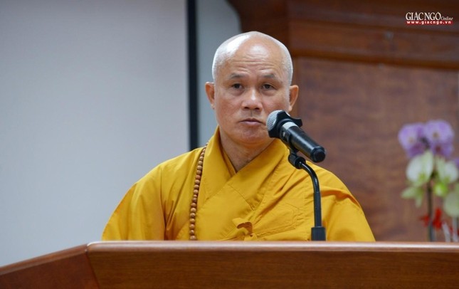 Khai giảng lớp đầu tiên Khoa Luật học thuộc Học viện Phật giáo VN tại TP.HCM ảnh 2