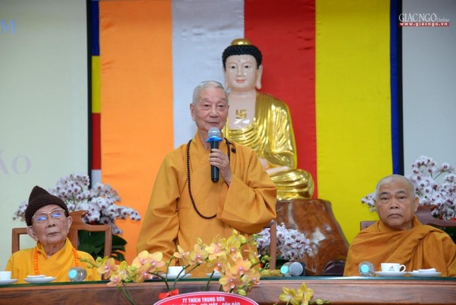 Khai giảng lớp đầu tiên Khoa Luật học thuộc Học viện Phật giáo VN tại TP.HCM ảnh 3