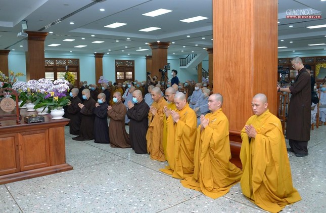 Khai giảng lớp đầu tiên Khoa Luật học thuộc Học viện Phật giáo VN tại TP.HCM ảnh 4