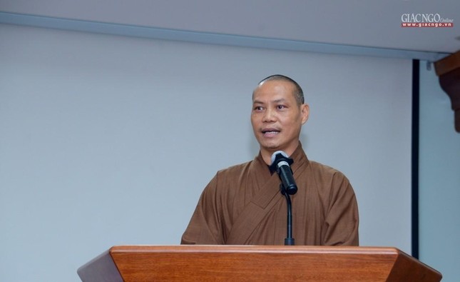 Khai giảng lớp đầu tiên Khoa Luật học thuộc Học viện Phật giáo VN tại TP.HCM ảnh 12