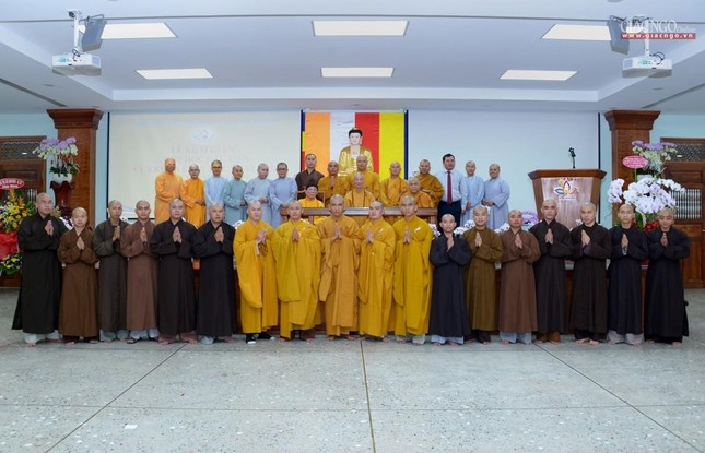 Khai giảng lớp đầu tiên Khoa Luật học thuộc Học viện Phật giáo VN tại TP.HCM ảnh 13
