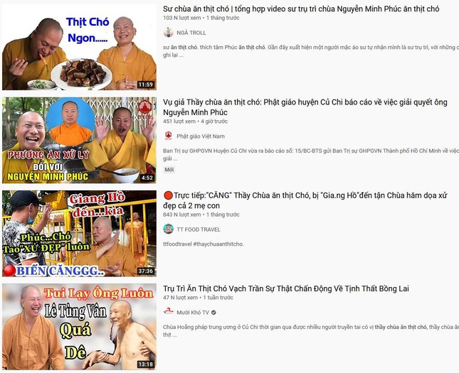 Công an mời nhiều Youtuber quay và đăng tải các video về ông Nguyễn Minh Phúc ở Củ Chi ảnh 1