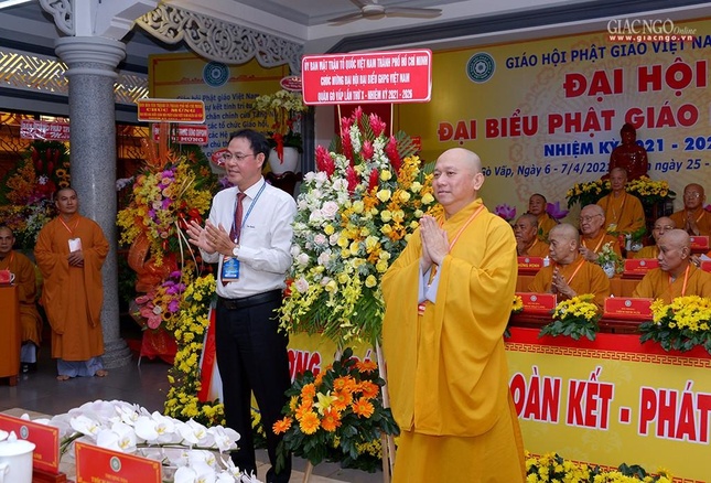Thượng tọa Thích Giác Trí làm Trưởng ban Trị sự GHPGVN quận Gò Vấp nhiệm kỳ 2021-2026 ảnh 21