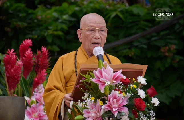 TP.HCM: Đại lễ Phật đản Phật lịch 2567 của Phật giáo Q.Phú Nhuận tại Quan Âm tu viện  ảnh 4