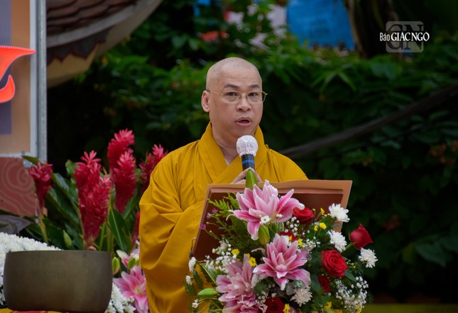 TP.HCM: Đại lễ Phật đản Phật lịch 2567 của Phật giáo Q.Phú Nhuận tại Quan Âm tu viện  ảnh 3
