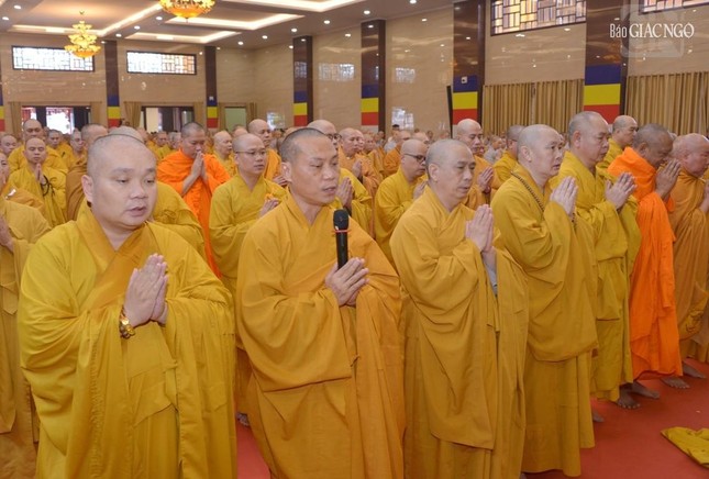 Tăng Ni, Phật tử TP.HCM cung đón Đức Pháp chủ GHPGVN ảnh 27