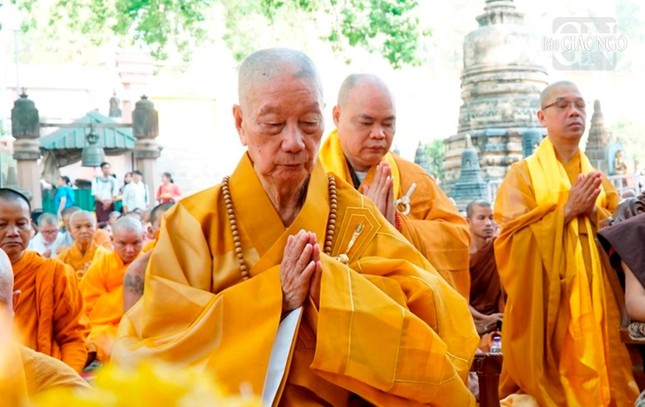 Trưởng lão Hòa thượng Thích Trí Quảng chiêm bái Bồ Đề Đạo Tràng - nơi Đức Phật thành đạo ảnh 13