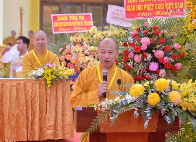 Đức Pháp chủ GHPGVN quang lâm Học viện Phật giáo Nam tông Khmer tại TP.Cần Thơ ảnh 24